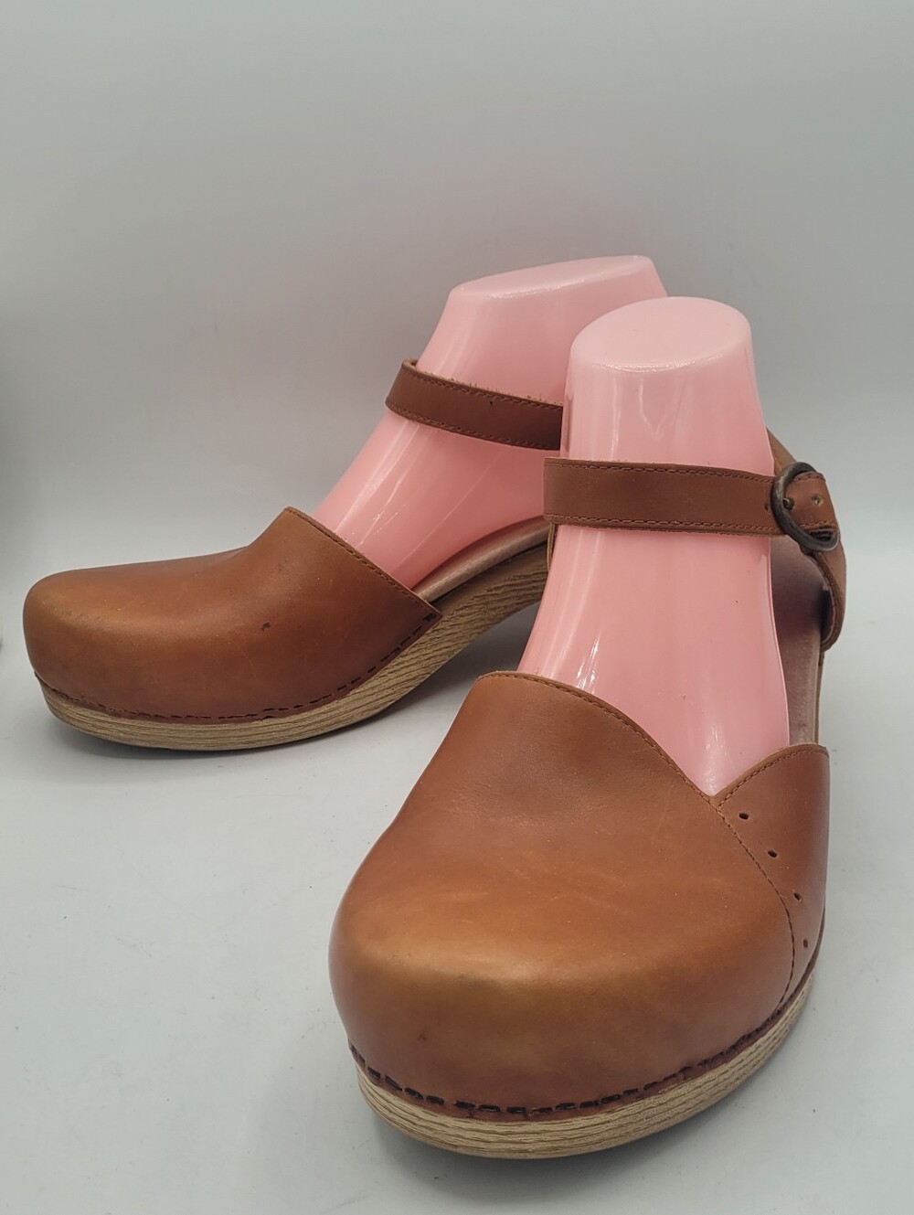 brown leather Dansko Maisie clog Size 41 US 10.5 / 11 - Picture 14 of 16